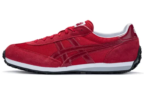 Onitsuka Tiger Edr 78 Cushioning Abrasion Resistant Slip Resistant Low top Running Shoes Unisex Red
