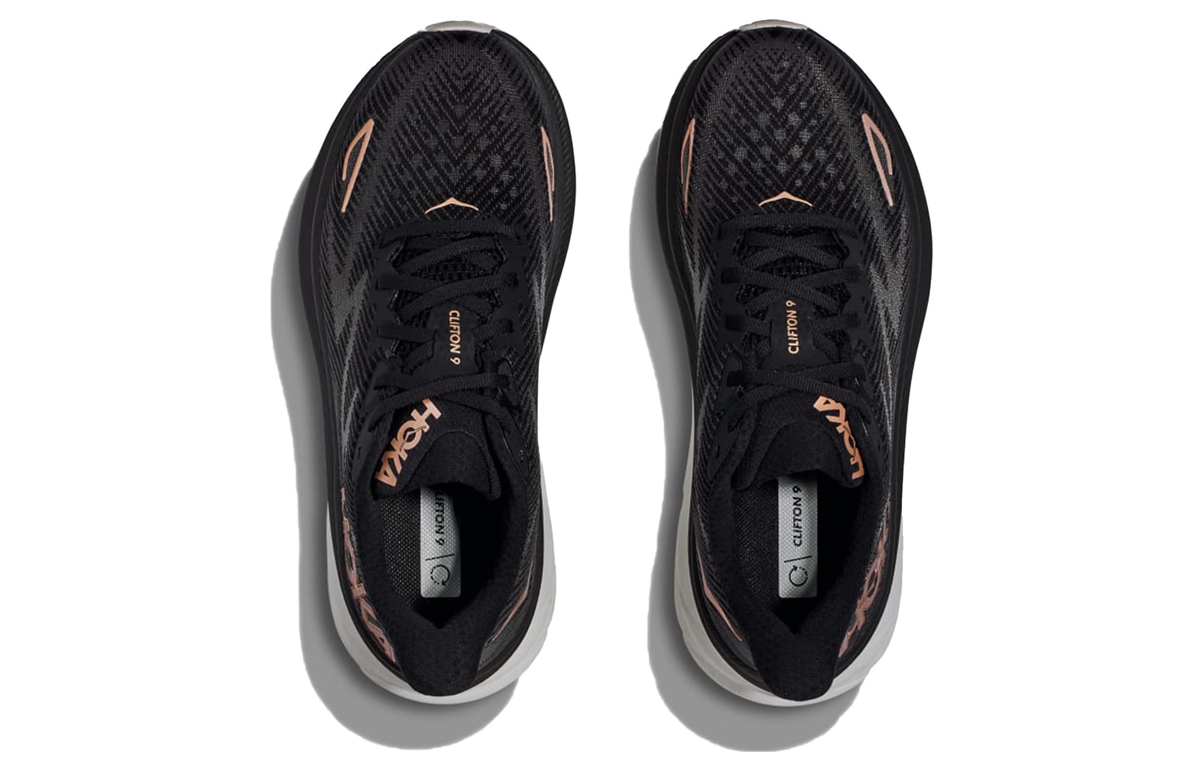 HOKA ONE ONE Clifton 9 Black Rose Gold Women’s