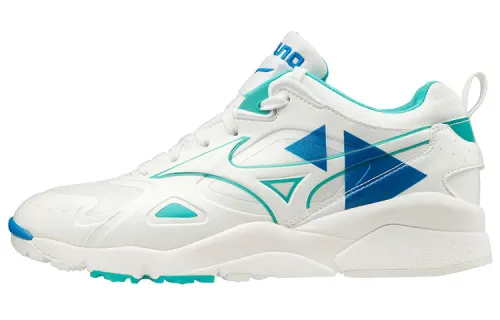 Mizuno Sky Medal Shape Of Time Sneakers Breathable And Wear resistant Low top Running Shoes Men's White Blue