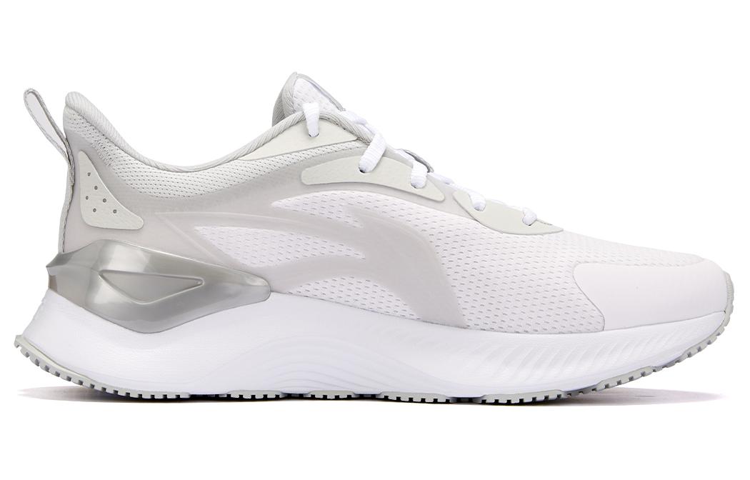 Li Ning YueYing 3.0 Cushioning Abrasion Resistant Breathable Low top Running Shoes Women’s White Gray