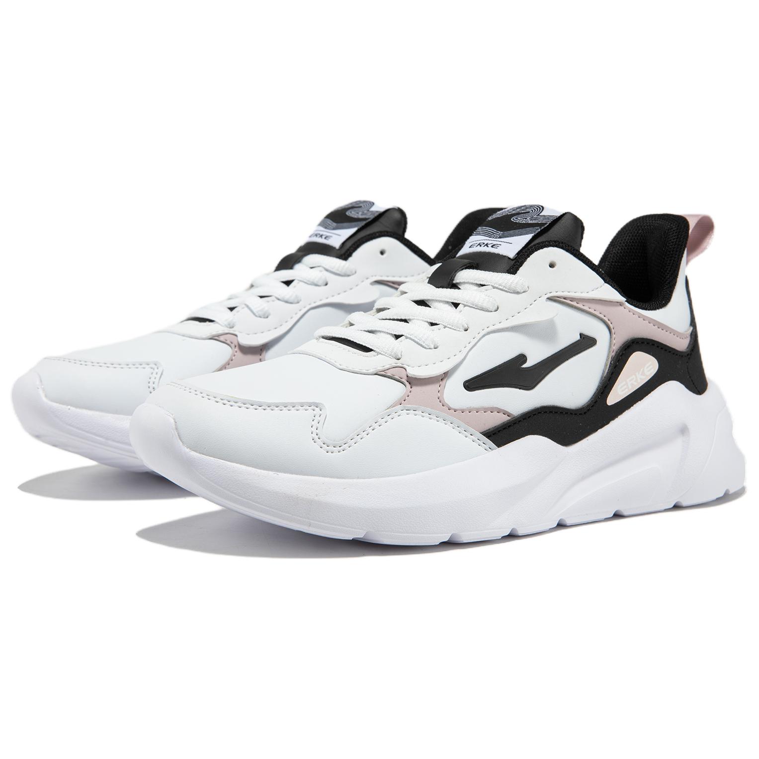 Erke Low top Running Shoes Women’s White Black