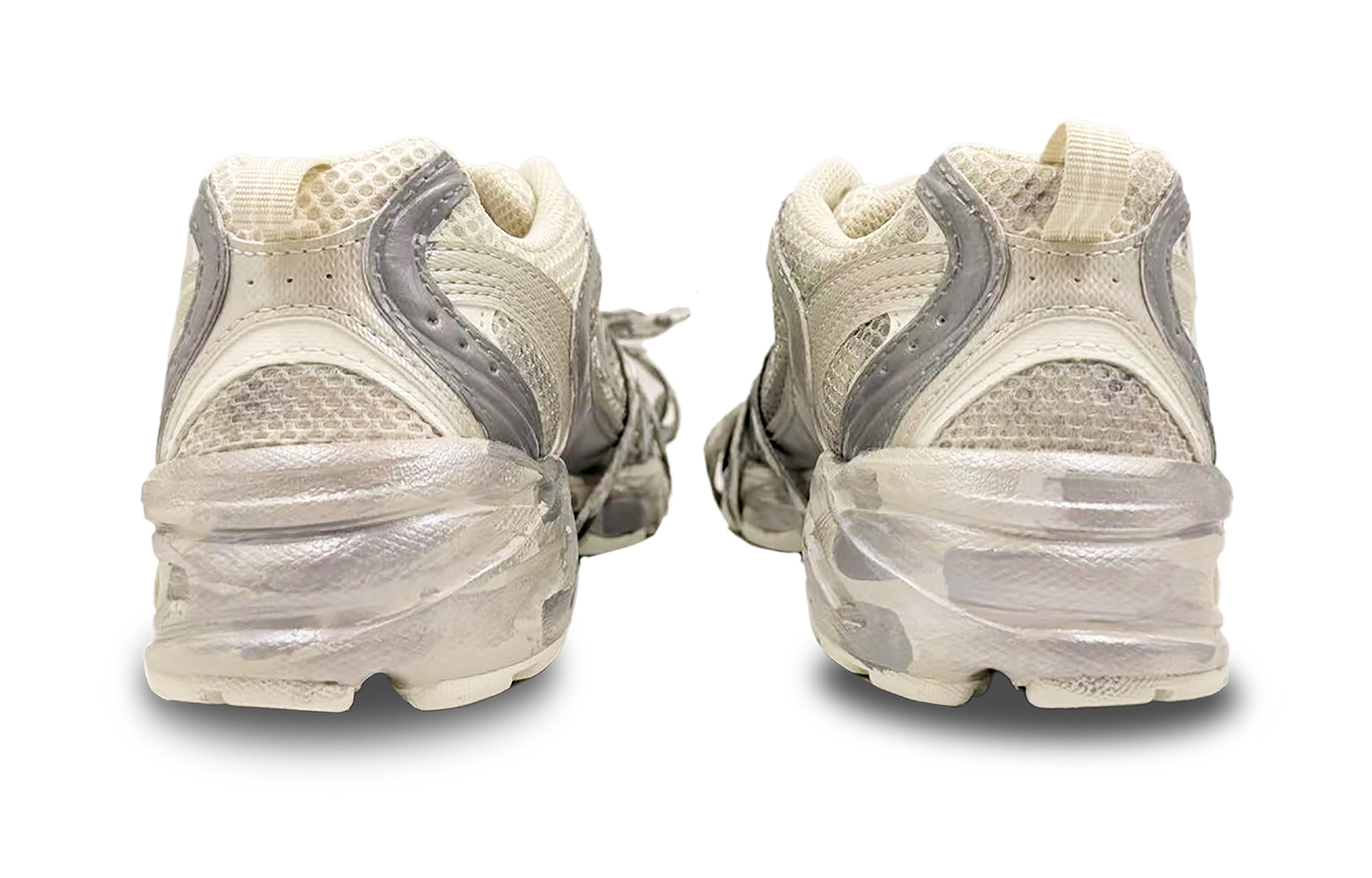 New Balance NB 530 Mesh Cushioning Breathable And Quick Dry Low top Running Shoes Unisex Silver