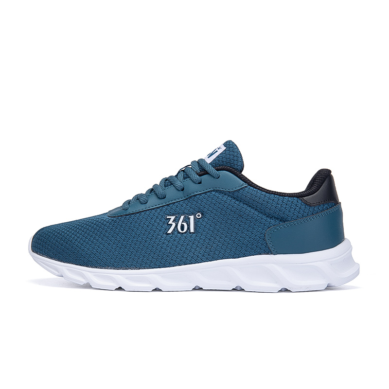 361° Cushioning Breathable Lightweight Low top Casual Running Shoes Men’s Dark Blue Raven