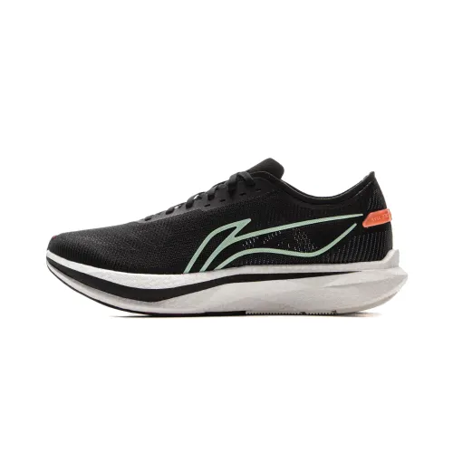 Li Ning ZhuiFeng Running Shoes Men's Low Top Black