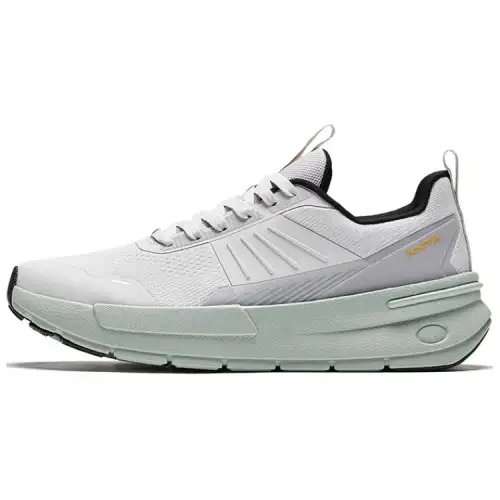 Anta Slip Resistant Abrasion Resistant Slip Resistant Abrasion Resistant Low top Casual Running Shoes Men's Gray