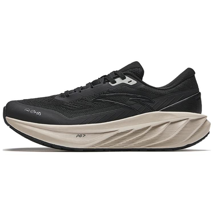Anta Cloud Path Slip Resistant Abrasion Resistant Low top Casual Running Shoes Women's Black