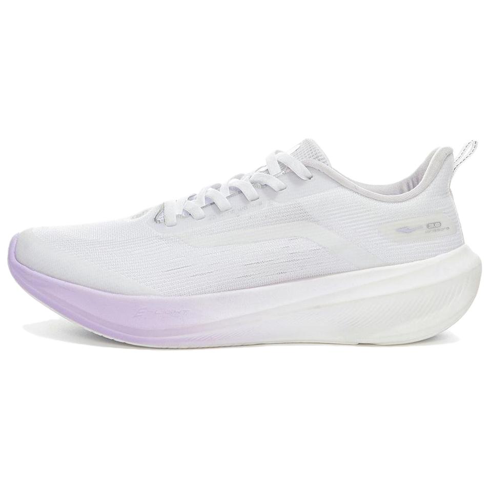 Erke Light Acrobatics 3.0 Slip Resistant Abrasion Resistant Low top Casual Running Shoes Women’s White Purple