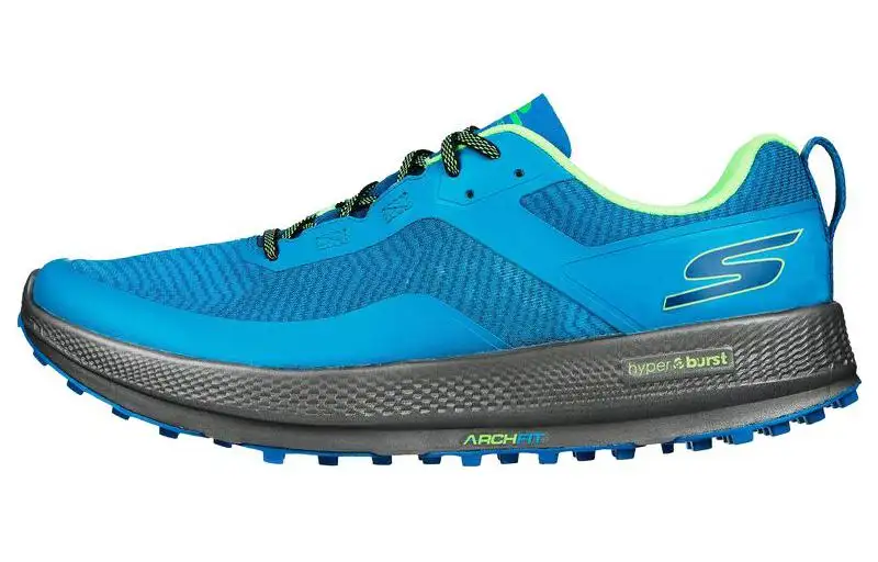 Skechers Go Run Trail Fabric Low top Running Shoes Men's Blue