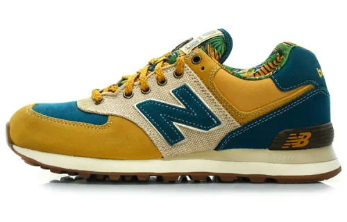 New Balance 574 Botanical Garden 'Yellow Blue'