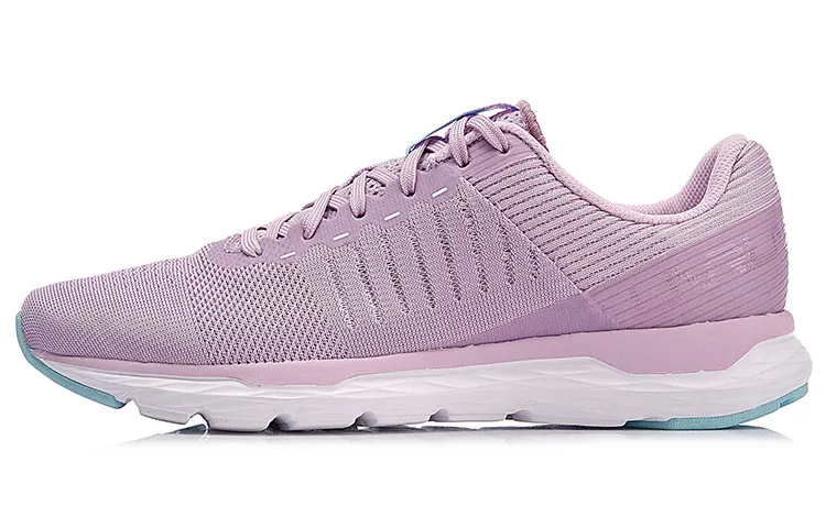 Li Ning Light Shadow Running Shoes Women's Low Top Light Purple