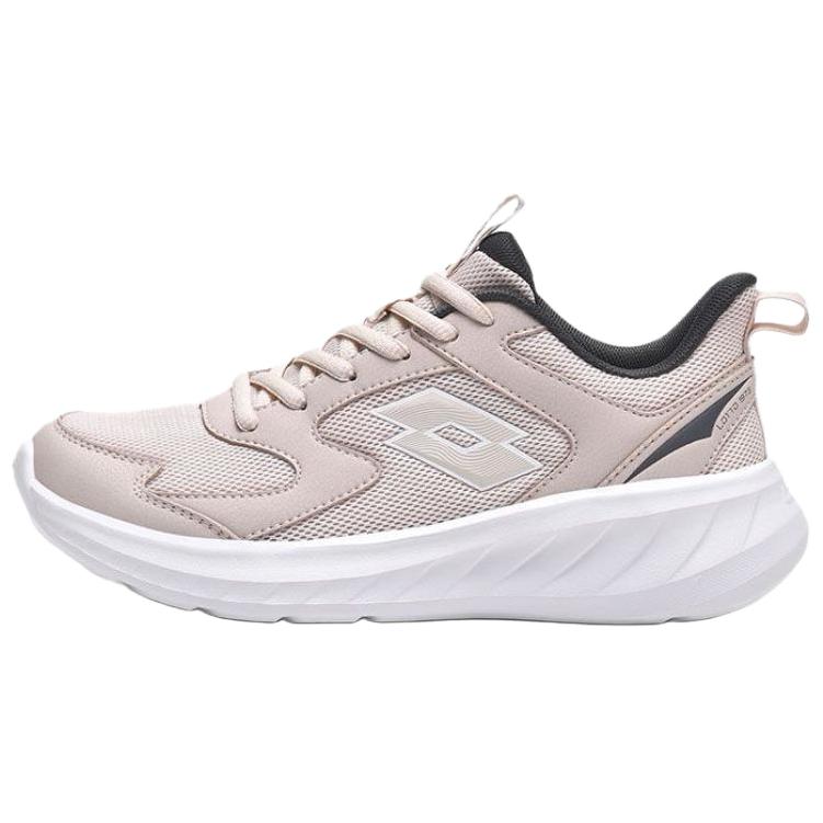 LOTTO Textile, Artificial Leather Cushioning Slip Resistant Breathable Low top Running Shoes Women’s Pink