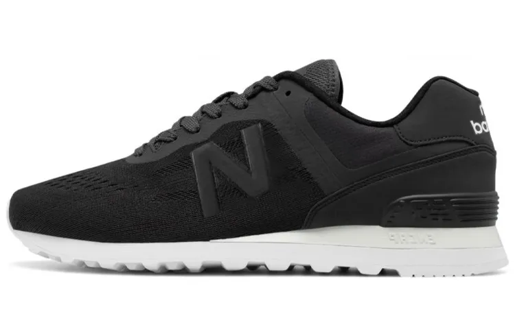New Balance 574 'Black White Sole'