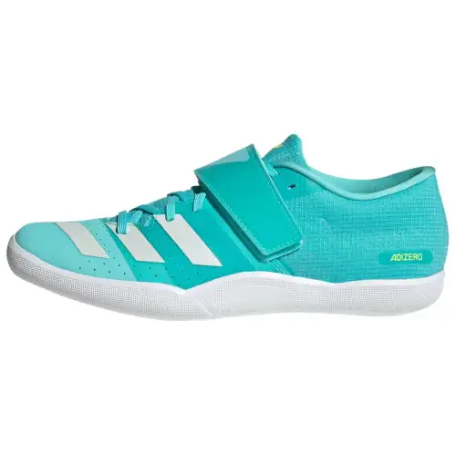 Adidas Adizero Throws Cushioning Abrasion Resistant Low top Running Shoes Men's Blue Green