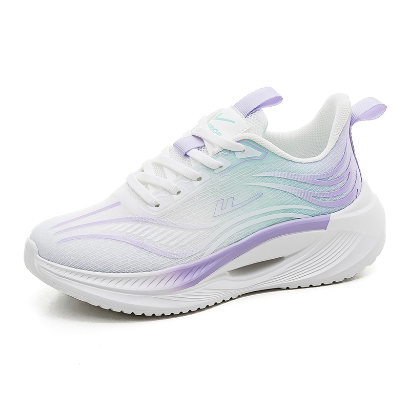 WARRIOR Running Shoes Women’s Low Top Purple/Green