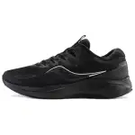Saucony Lancer Rider 2 Cushioning Abrasion Resistant Breathable Low top Running Shoes Unisex Black