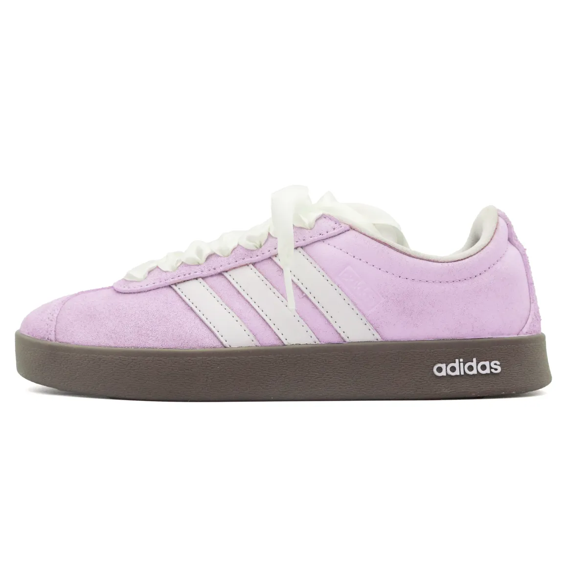 Adidas VL COURT 2.0 Lightweight Low top Skateboard Shoes Unisex Pink White