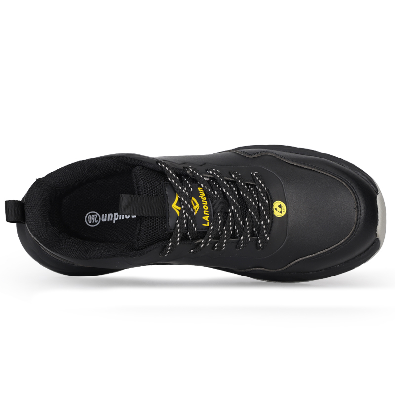 LANOUDUN Abrasion Resistant, Impact Resistant, Slip Resistant Low top Outdoor Shoes Men’s Black