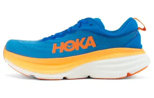 HOKA ONE ONE Bondi 8 Coastal Sky Vibrant Orange
