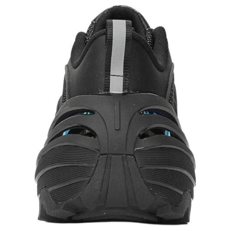Adidas Wonder Runner Textile, Synthetic Leather Abrasion Resistant Low top Running Shoes Unisex Black