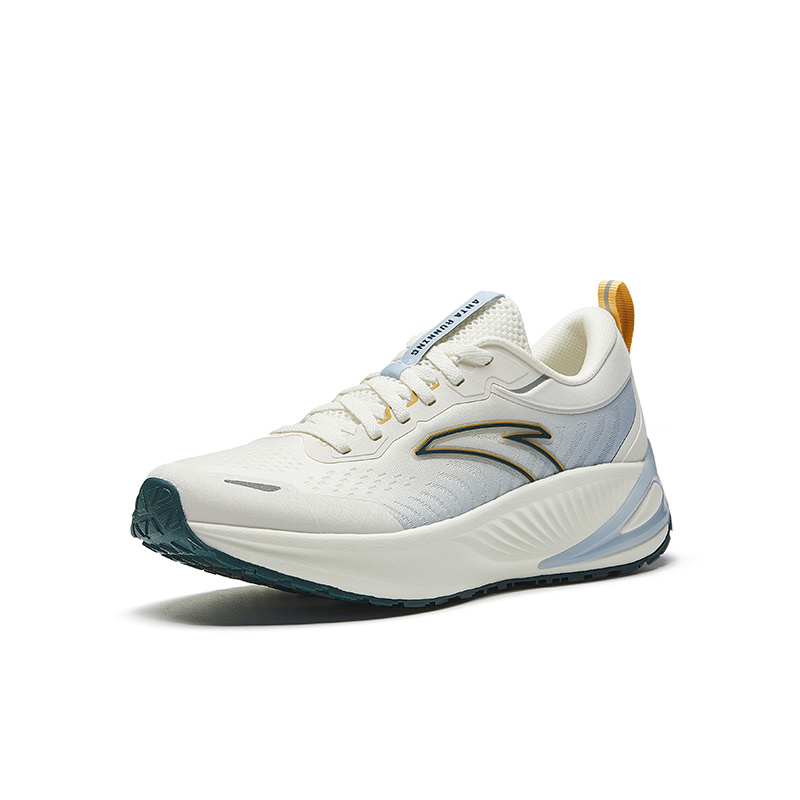 Anta Slip Resistant Abrasion Resistant Low top Casual Running Shoes Women’s White Blue