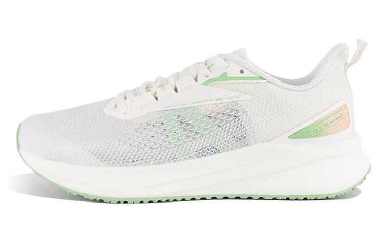 361° Cushioning Slip Resistant Abrasion Resistant Low top Running Shoes Women’s White Green
