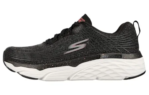 Skechers Max Cushioning Running Shoes Women's Low Top Black