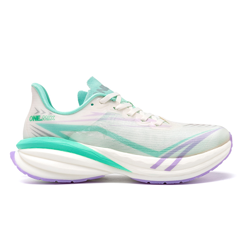 ONEMIX Treat Yourself Refreshing Running Shoes Unisex Green Sonic Purple