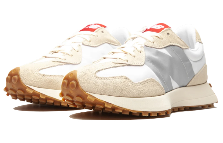 Кроссовки New Balance 327 (серые) — фото 3