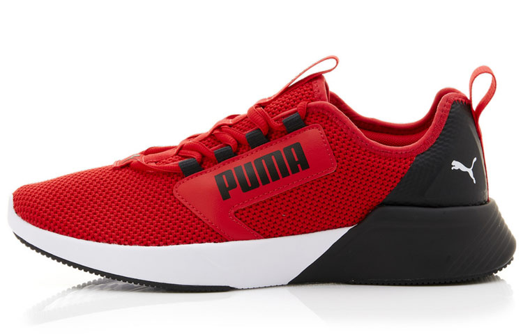 PUMA Retaliate Running Shoes Men's Low Top Red/Black/White