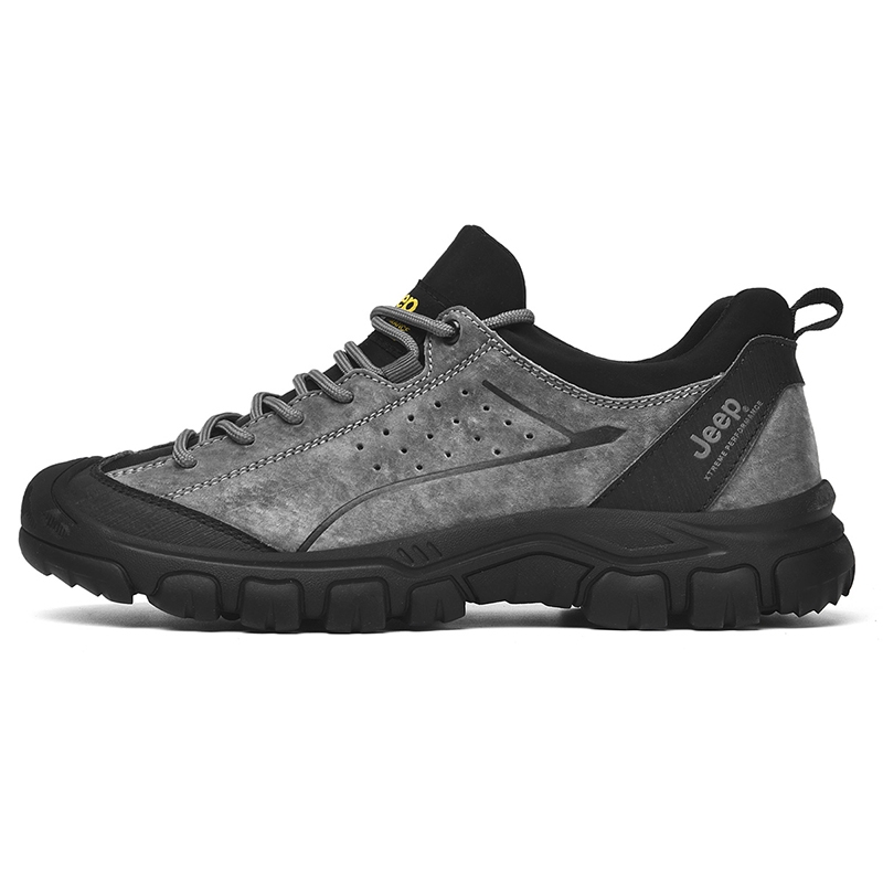 Jeep Abrasion Resistant Breathable Lightweight Height Increasing Low top Outdoor Shoes Men’s