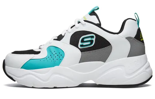 Skechers D'Lites Airy 2.0 'White Blue Black'