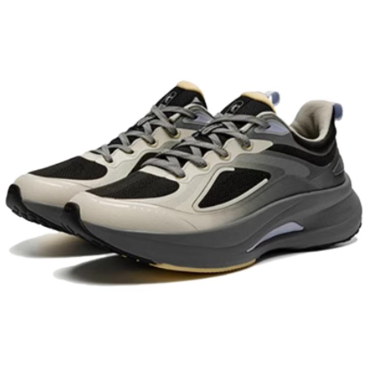 QIAODAN Cushioning, Wear Resistant Low top Running Shoes Women’s Gray Black