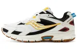 Saucony Cohesion 9 Comfortable Mesh, Textile Low top Running Shoes Men's White Black