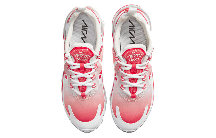 Женские кроссовки Nike Air Max 270 (красно-белые) — фото 4