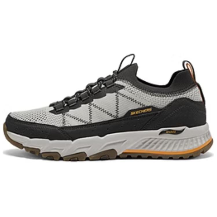 Skechers OUTDOOR MENS Comfortable Low top Outdoor Shoes Men’s Gray Yellow