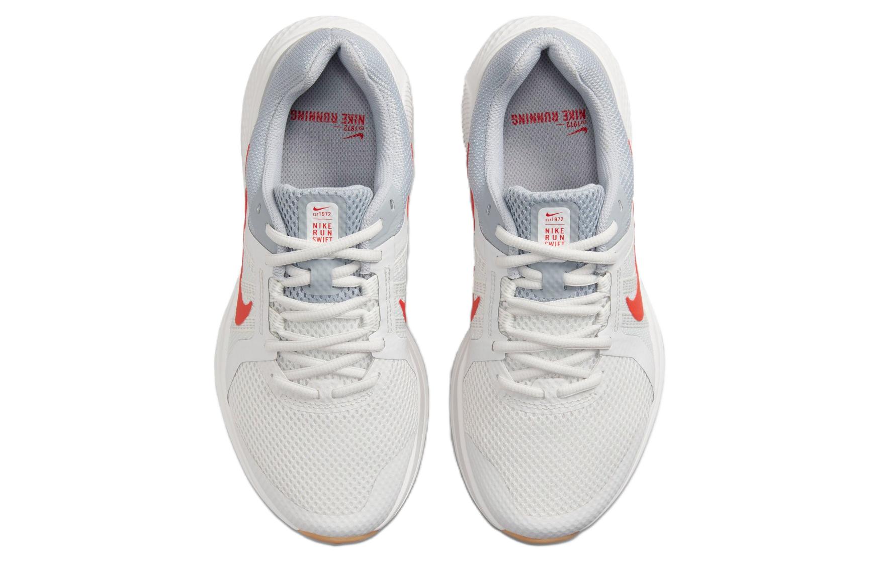 Мужские кроссовки Nike Run Swift 2 Flywire (бело-серые) — фото 3