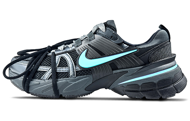 Nike V2K Run Cushioning Abrasion Resistant Cushioning, Wear Resistant Low top Running Shoes Unisex Green