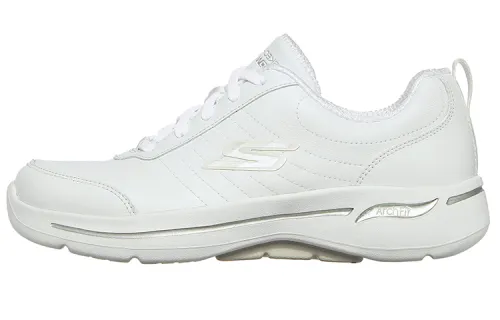 Skechers Arch Fit Blazing Path Breathable, Lightweight, And Abrasion Resistant Low top Running Shoes Women's White