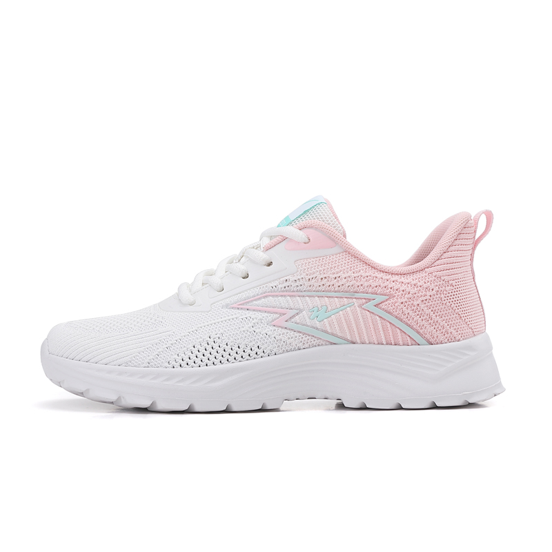 Binary Low top Running Shoes Women’s White Pink