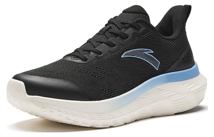 Anta Light Cloud Cushioning, Wear Resistant Low top Casual Running Shoes Women’s Black