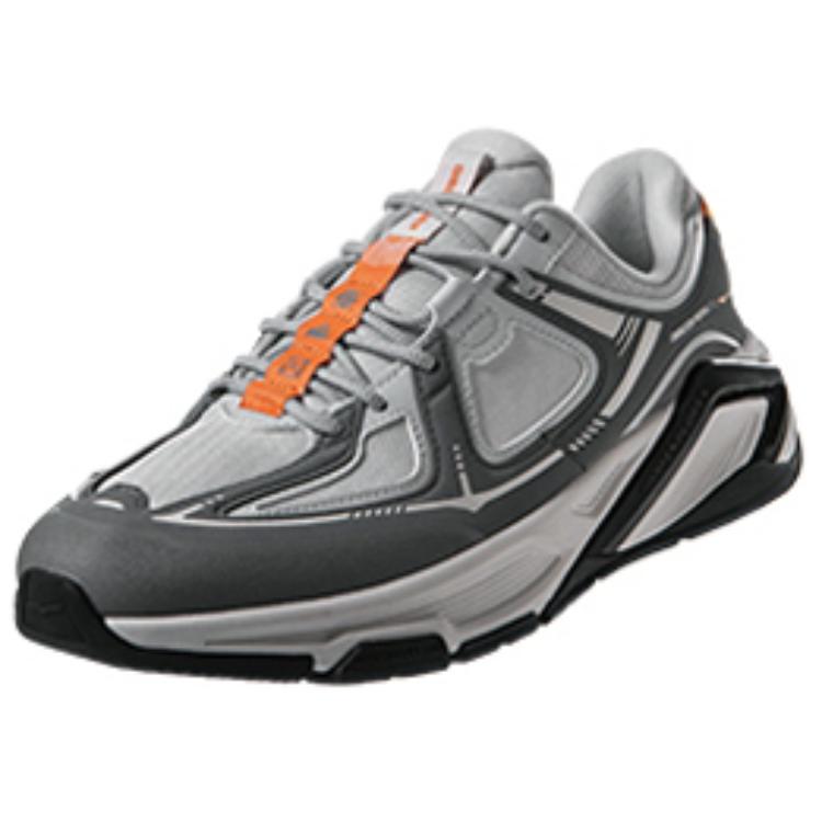 Erke Versatile Abrasion Resistant Breathable Low top Casual Running Shoes Men’s Gray