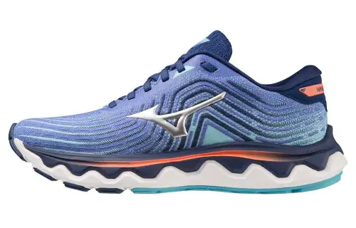 Mizuno Women's Wave Horizon 6 'Dazzling Blue Silver'