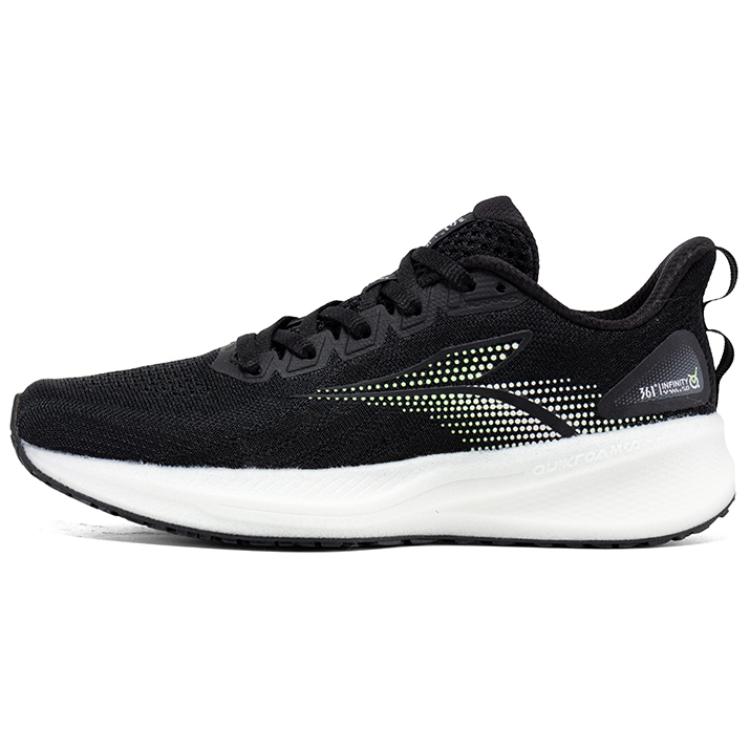 361° Feiying 5.0 Cushioning Slip Resistant Abrasion Resistant Breathable Low top Running Shoes Women’s Black White