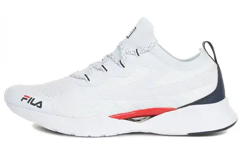 FILA RGB Fle Low top Running Shoes Unisex White Red Black