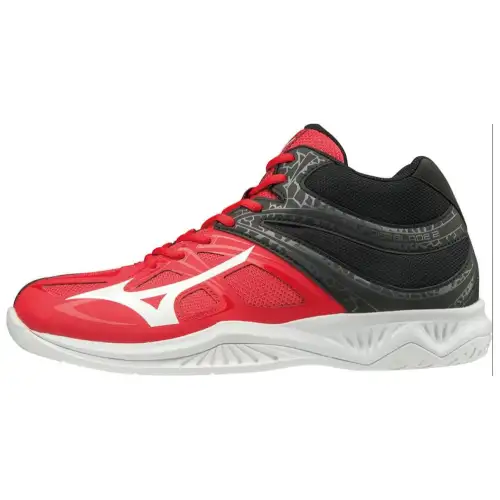 Mizuno Thunder Blade 2 Running Shoes Unisex Low Top Black/Red