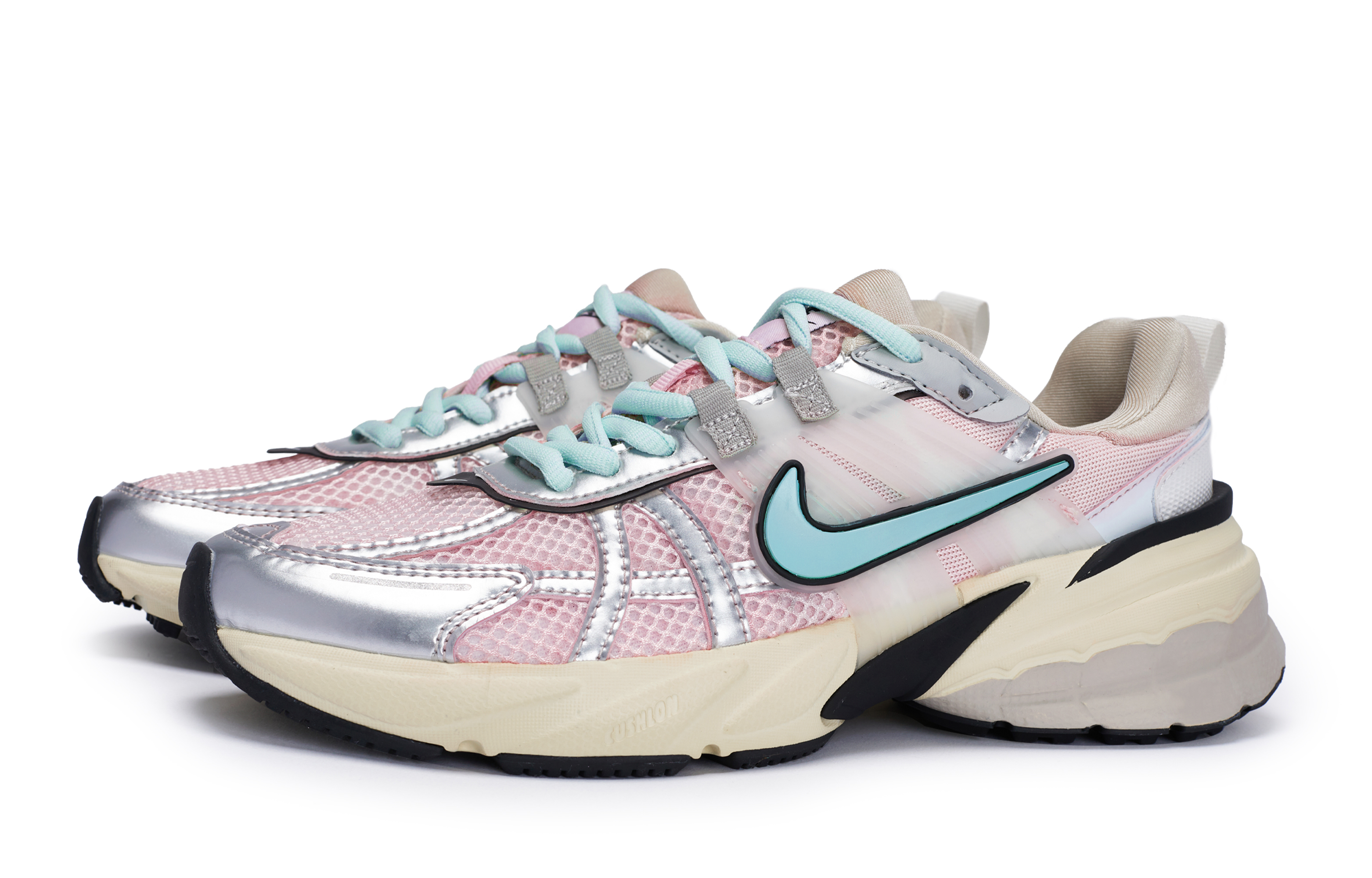 Nike V2K Run Slip Resistant Abrasion Resistant Slip Resistant Abrasion Resistant Low top Casual Running Shoes Women’s