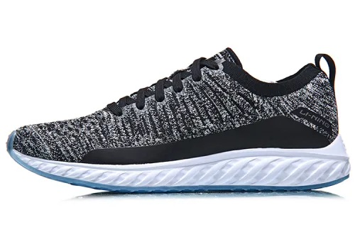 Li Ning Running Shoes Unisex Low Top Black/White