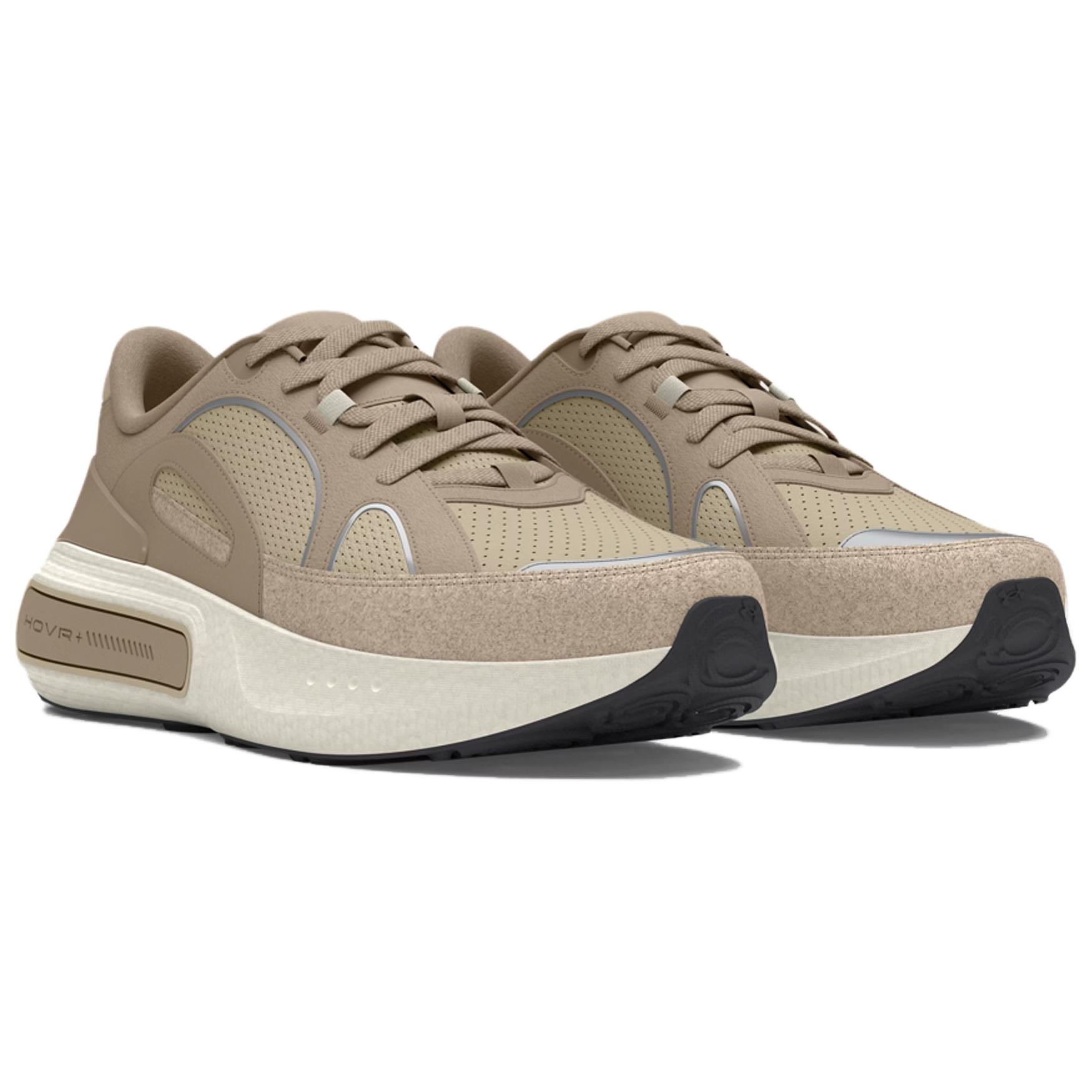 Under Armour Phantom 4 Comfortable Low top Running Shoes Unisex Taupe