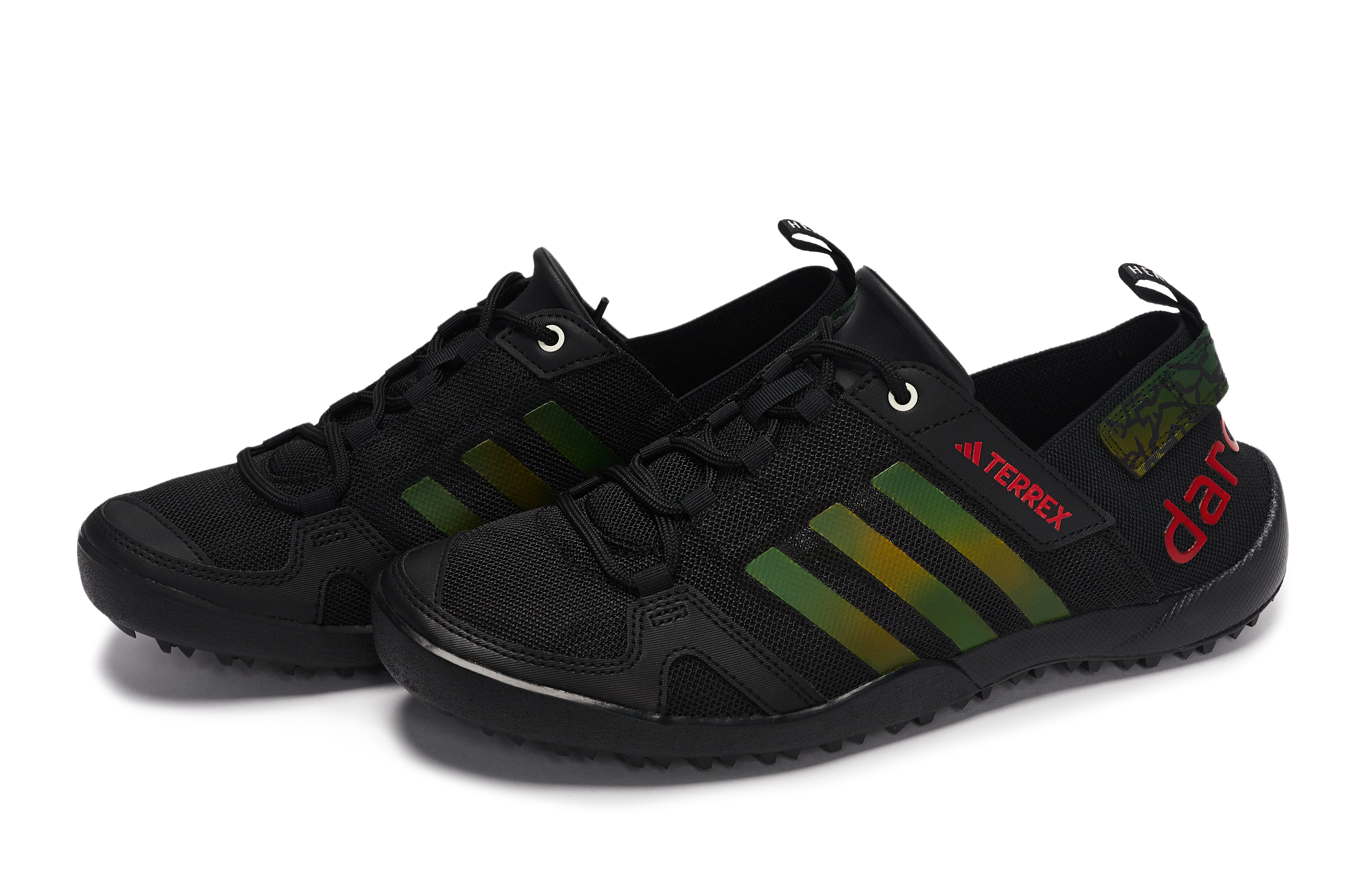 Adidas TERREX DAROGA PLUS HEAT.RDY Abrasion Resistant Low top Running Shoes Unisex Black
