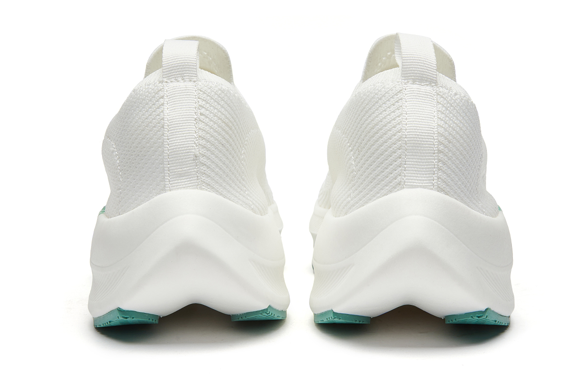 VOIT Running Shoes Unisex Low Top White/Green